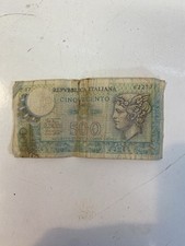 500 lire di carta 14/2/1974-2/4/1979 P37