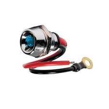 Spia A Led In Ottone Cromato