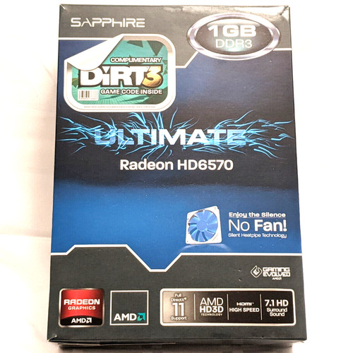 Sapphire radeon hd6570 amd - radeon,