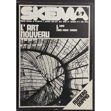 Rivista Skema  n.8-9 - Marzo 1972 - L'Art Nouveau
