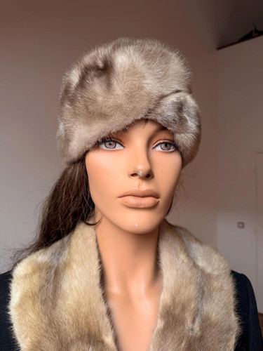 Cappello pelliccia visone