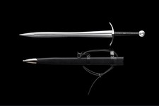 Spada bastardo lama foglia