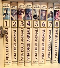 Enciclopedia ''la vita degli animali'' Curcio editore, collana da 8 libri