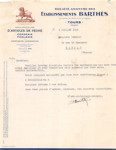 1935 etab barthes articles - 1935,