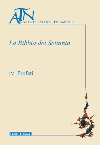 Bibbia dei settanta vol 4 - la,