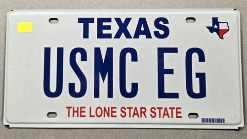 Targa texas corpo di - texas, "corpo