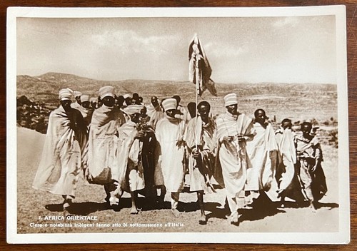 Cartolina coloniale africa - cartolina, coloniale-africa