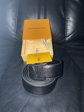 Cintura Louis Vuitton nera su