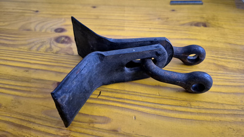 Coltelli per rotofalce bruni - per,