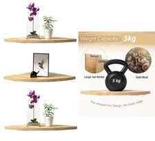 Kit scaffali ad angolo legno