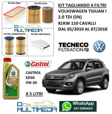 TAGLIANDO 4 FILTRI E OLIO