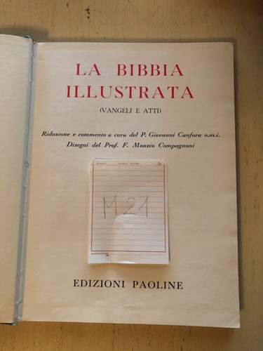 Bibbia illustrata - bibbia,