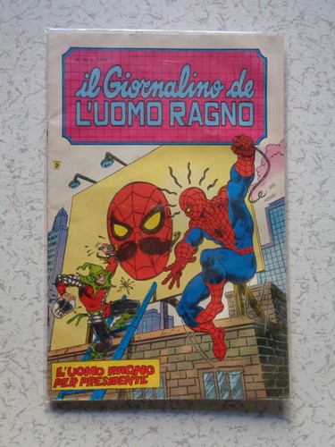 Giornalino uomo ragno - l'uomo,