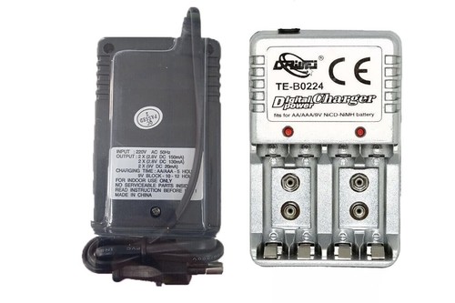 Caricabatterie pile aaa 9v - caricabatterie,