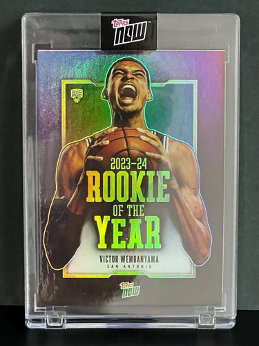 Wembanyama topps now - wembanyama, “rookie