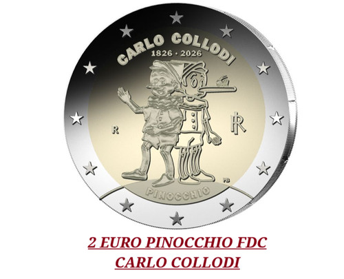 Euro commemorativo italia - 2,