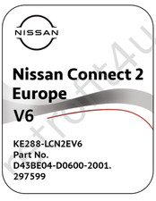 NISSAN Connect 2 V6 Aggiornamento Mappa Navigazione Scheda SD Navigatore Sat 2021 – 2022 Regno Unito-Europa