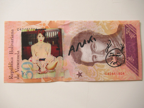 Banconota araki originale - a),