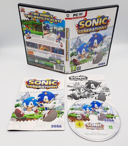 Sonic generations dvd rom - generations, pc