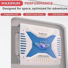 PYLE PLMRA430BT amplificatore marino 4 canali 4 x 250 watt max barca gommone