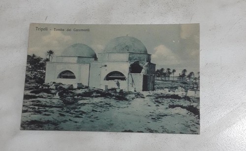 Cartolina tripoli tomba dei - cartolina,