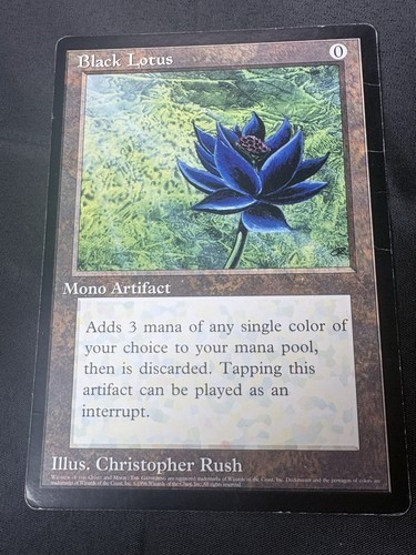 Mtg black lotus - black,