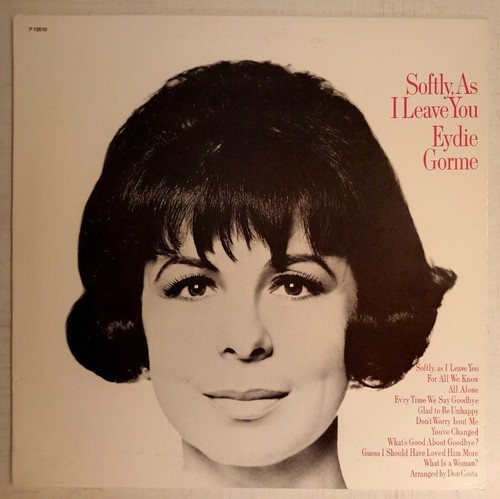 Eydie gorme softly i leave - softly,,
