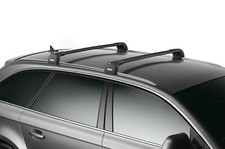 Barre portatutto THULE Wingbar EDGE Nero Volkswagen PASSAT Alltrack B8 profili