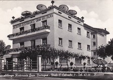 RICCIONE: Albergo Ristorante Gran Bretagna - viale C. Colombo   (1954)