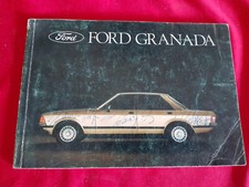 FORD GRANADA  MANUALE LIBRETTO DI ISTRUZIONI