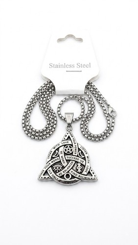 Collana triquetra ciondolo - triquetra,