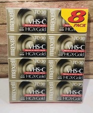 New Maxell VHS-C HGX-Gold