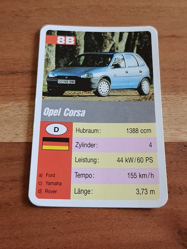 Opel corsa super trump - fx,