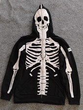 Y2K Tipsy Elfi Scheletro Zip