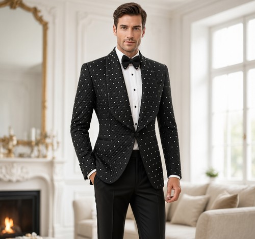Lusso uomo strass - , impreziosito