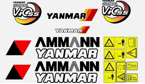 Yanmar vio kit adesivi - yanmar,
