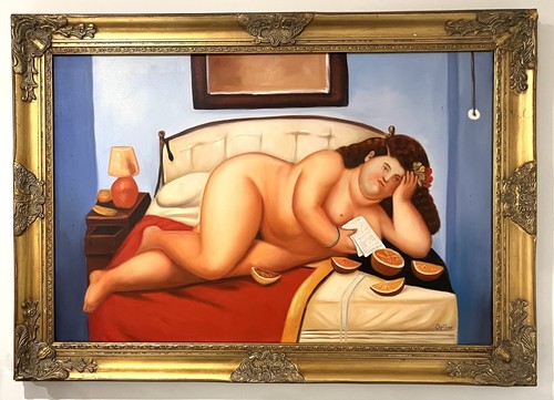 Dipinto fernando botero olio - dipinto,