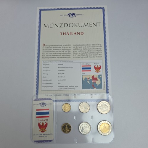 Set monete satang 10 baht - set, 25