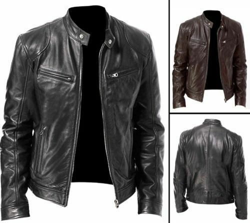 Giacca motociclista uomo - giacca,