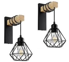 2 PEZZI Applique Lanterna da