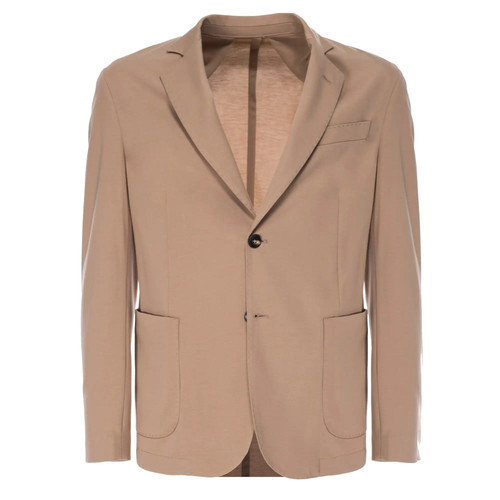 Outfit giacca sfoderata beige
