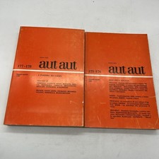 LOTTO 2 LIBRI AUT AUT