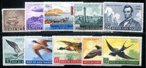 San marino 1959 - san, set