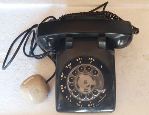 Rotary dial telephone bell - rotary,