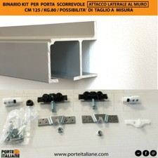 BINARIO KG 80 KIT PER PORTA