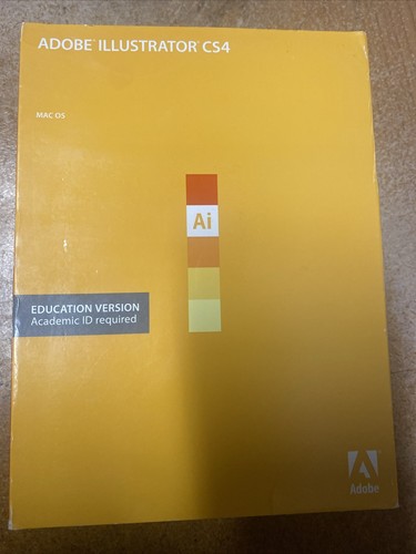 Adobe illustrator cs4 mac - adobe,
