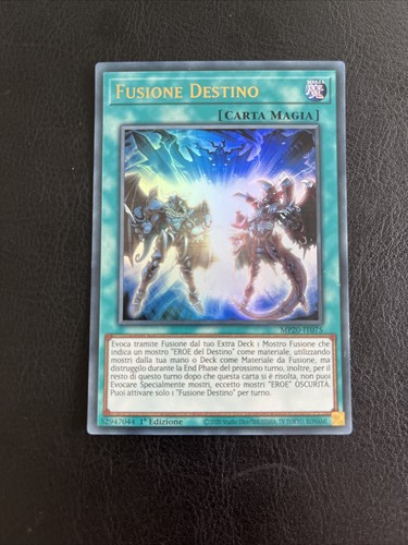 Carta fusione destino - fusione,