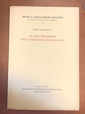 MARTELLOTTI - LE DUE REDAZIONI