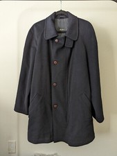 Corneliani Black Wool Coat