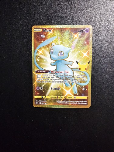 Mew secret gold 025 - mew,